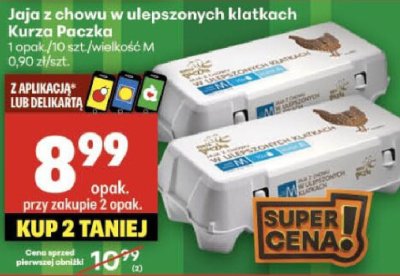Jaja promocja w Delikatesy Centrum