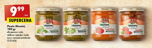 Pesto rucola Monini promocja
