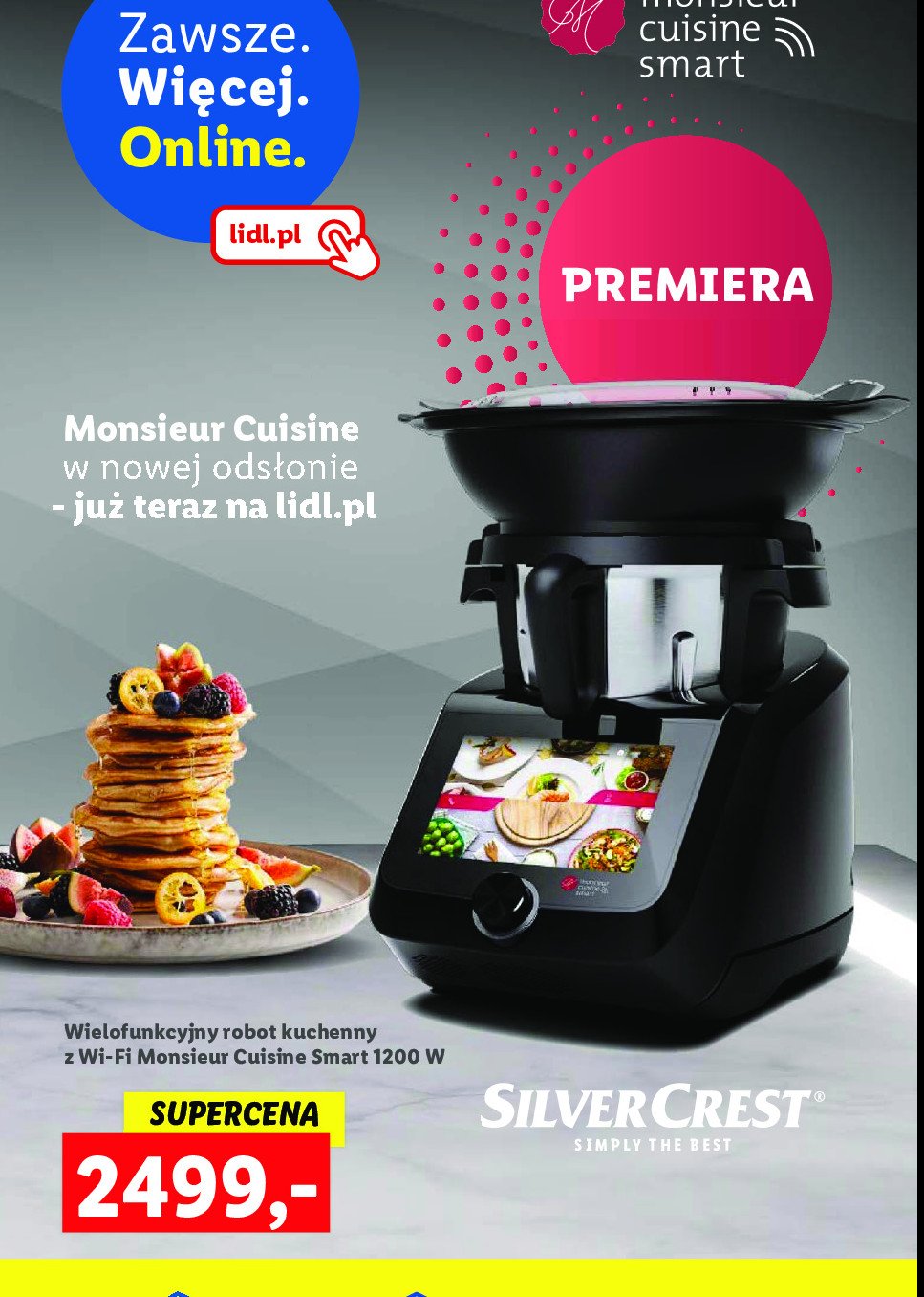 Robot kuchenny monsieur cuisine 1200 w Silvercrest promocja