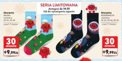 Skarpety Wróżka rozmiary: 30-35, 35-40 promocja w Intermarche