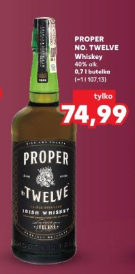 Whiskey 0,7 l promocja w Kaufland