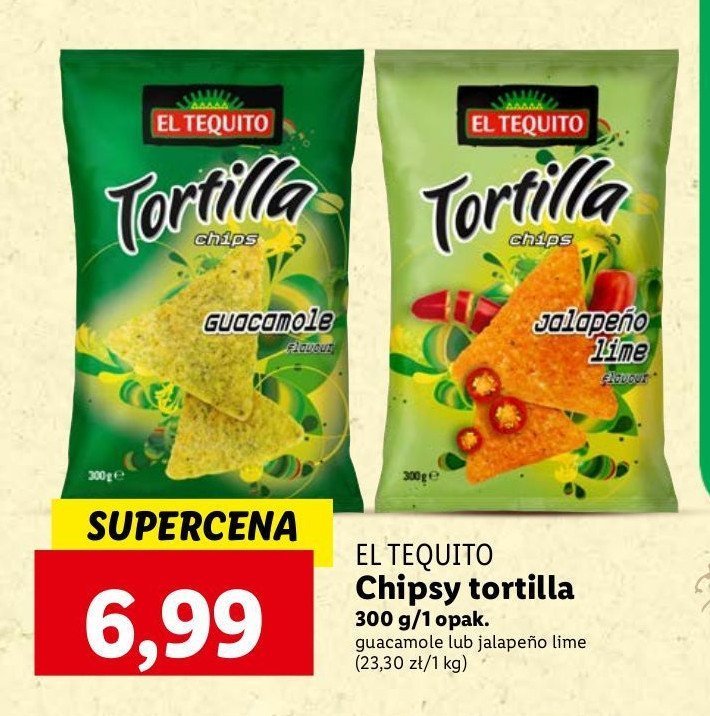 Chipsy jalapeno lime El tequito promocja