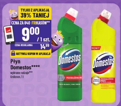 Płyn Domestos wybrane rodzaje promocja w POLOmarket