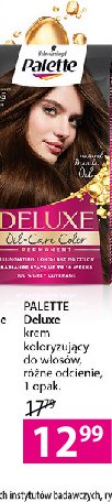 Farba do włosów czekoladowy brąz 750 Palette deluxe promocja