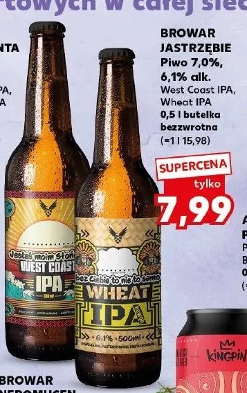 Piwo Browar jastrzębie west coast ipa promocja