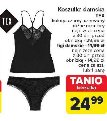 Figi damskie Tex promocja w Carrefour