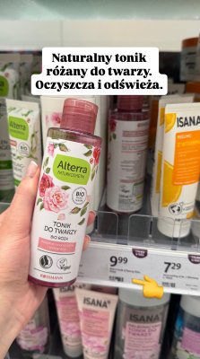 Tonik do twarzy Naturkosmetik Bio Róża 125ml promocja w Rossmann
