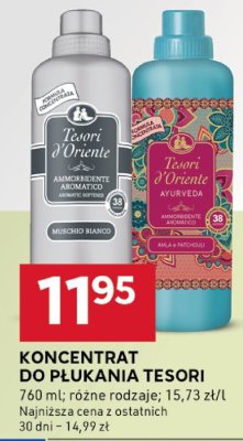 Koncentrat do płukania Tesori różne rodzaje promocja w Stokrotka