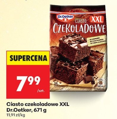 Ciasto czekoladowe promocja w Biedronka
