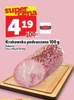 Krakowska podsuszana Gobarto promocja w TOPAZ