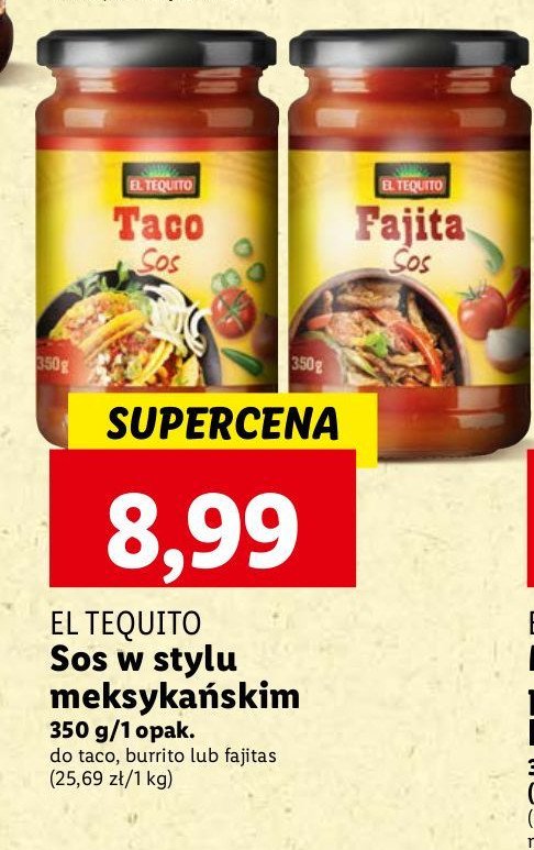 Sos burrito El tequito promocja