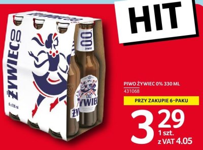 Piwo Żywiec promocja w Selgros