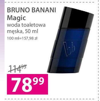 Woda toaletowa Bruno banani magic man promocje
