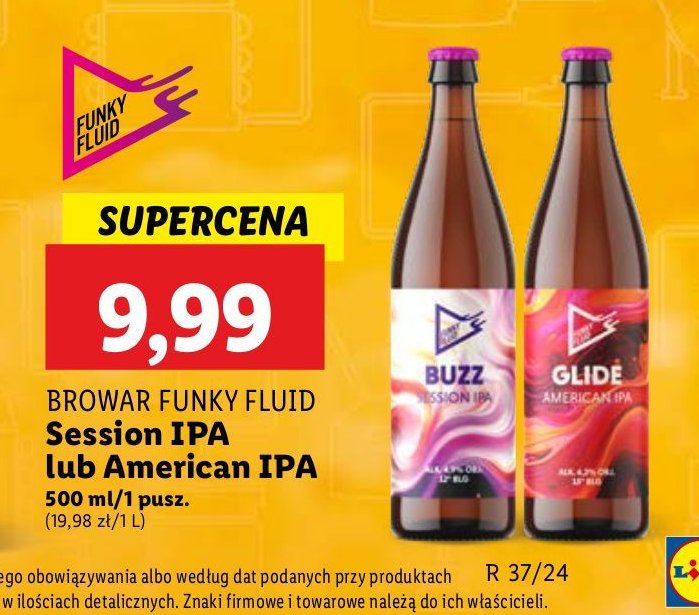 Piwo Funky fluid glide promocja