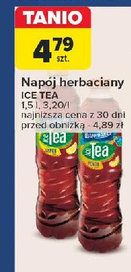 Napój brzoskwinia USTRONIANKA ICE TEA promocja