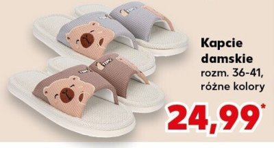 Kapcie damskie promocja w Kaufland