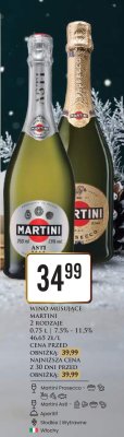 Wino musujące Prosecco 0.75 l promocja w Dino