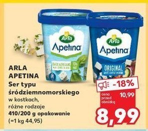 Ser feta naturalny Arla apetina promocja