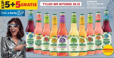 Piwo Somersby promocja w Kaufland