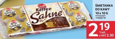 Śmietanka do kawy 10 x 10 g promocja w Selgros
