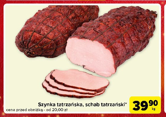 Szynka tatrzańska promocja w Carrefour Express