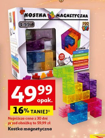 Kostka magnetyczna Pro kids promocja