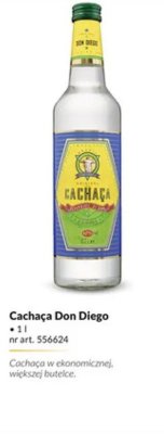 Cachaça Don Diego 1l promocja w Makro