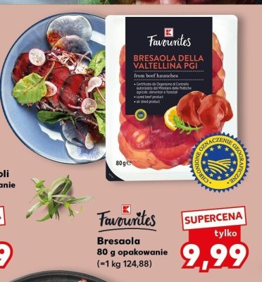 Bresaola promocja w Kaufland