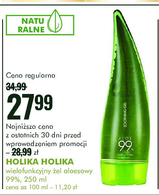 Żel wielofunkcyjny 99% Holika holika promocja