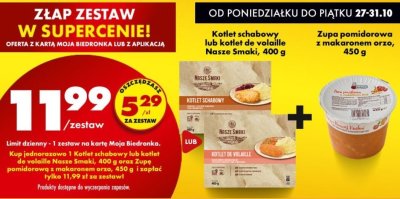 Kotlet schabowy Nasze Smaki, 400 g promocja
