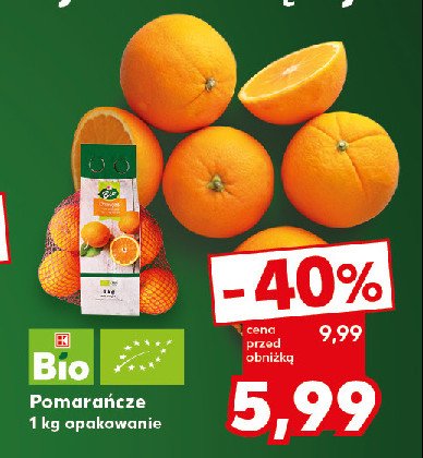 Pomarańcze K-classic bio promocja