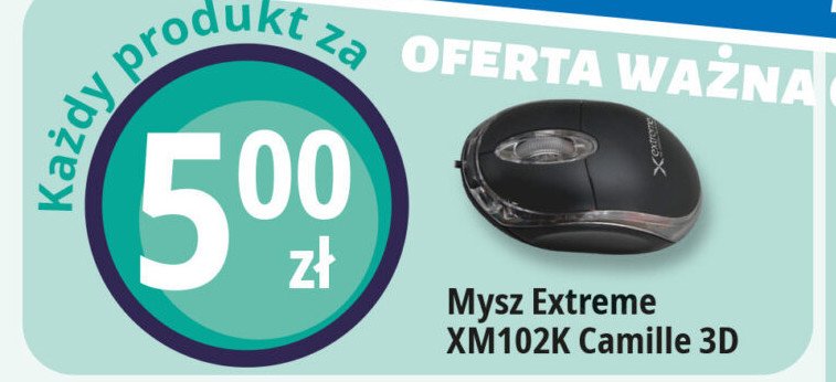 Mysz 3d przewodowa usb xm102k EXTREME promocja