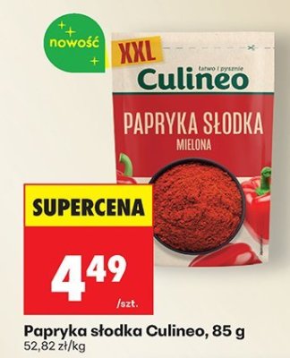 Papryka słodka Culineo, 85 g promocja w Biedronka