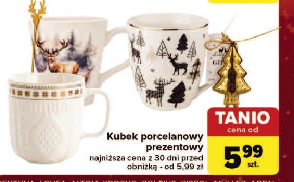 Kubek porcelanowy prezentowy promocja