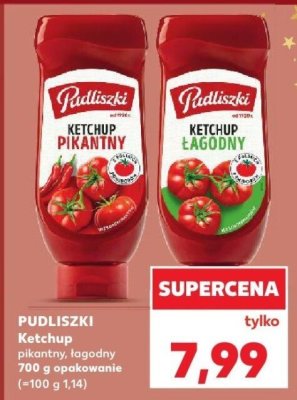 Ketchup pikantny promocja w Kaufland