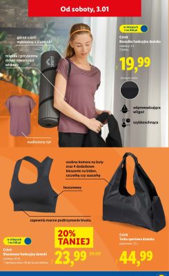 Koszulka funkcyjna damska Crivit promocja w Lidl