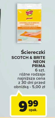 艢ciereczki prima SCHOTCH-BRITE promocja