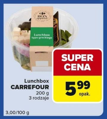 Lunchbox CARREFOUR promocja w Carrefour Express