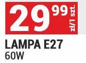 LAMPA E27 60W promocja w Merkury Market