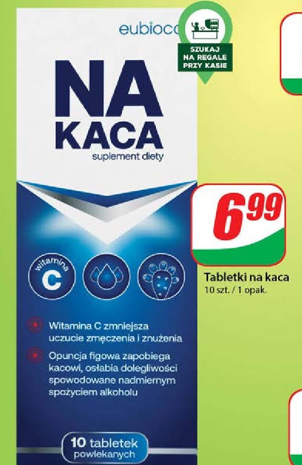 Tabletki na kaca Eubioco promocja w Dino