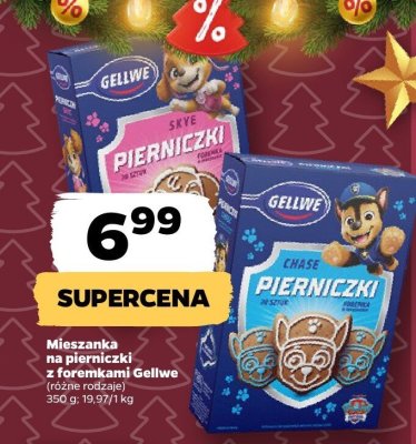Mieszanka na pierniczki z foremkami (różne rodzaje) promocja w Netto