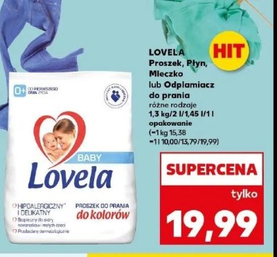 P艂yn do p艂ukania hipoalergiczny Lovela baby promocja