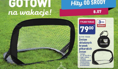 Bramki do gry w piłkę nożną Active touch promocja