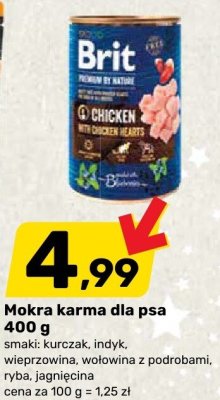 Mokra karma dla psa 400 g promocja w Bricomarche