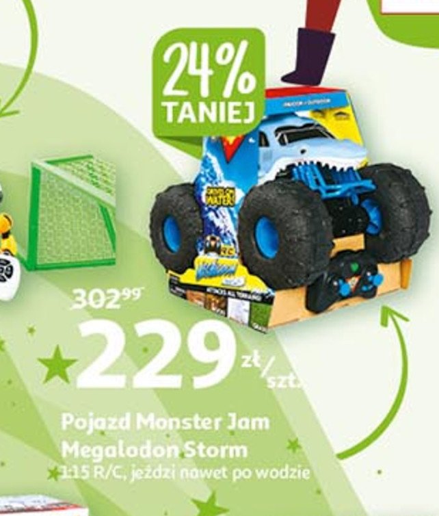 Pojazd sterowany monster jam megalodon promocja