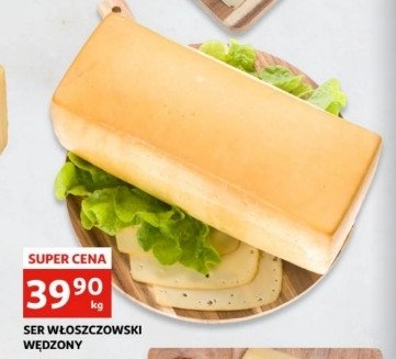 Ser włoszczowski wędzony promocja w Auchan