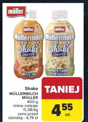 Shake MÜLLERMILCH MÜLLER promocja w Carrefour