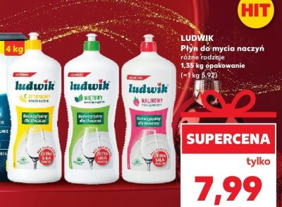 Płyn do mycia naczyń  - różne rodzaje promocja w Kaufland
