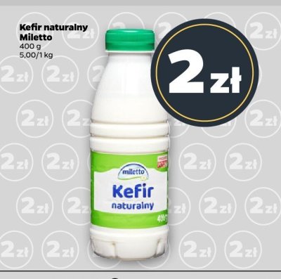 Kefir naturalny  promocja w Netto