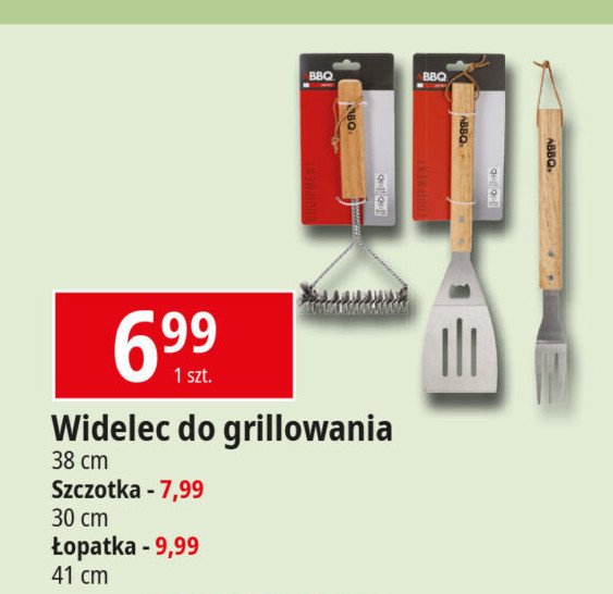 艁opatka grillowa 41 cm Bbq promocja